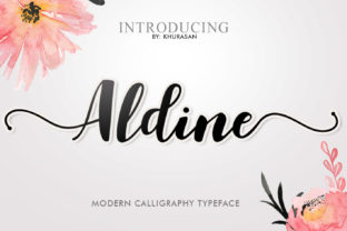Aldine Script: Modern Design Meets Handcrafted Charm