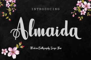 Almaida: A Handwritten Font with a Dancing Baseline for Warm, Personal Typography