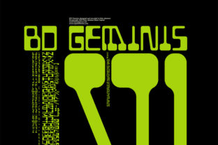 BD Geminis: A Retro Computer Font That Brings Character Back to Design