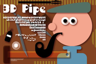 BD Pipe: A Rounded Free Font That Brings Comics and Games to Life