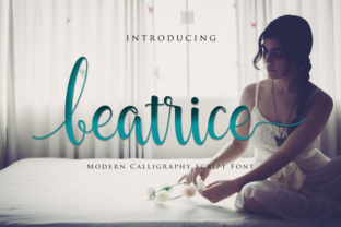 Beatrice: A Handwritten Font That Brings Warmth and Flow to Your Designs