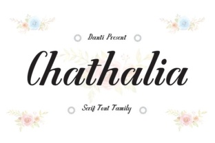 Chathalia: A Serif Font Family Built for Readable Branding and Everyday Text