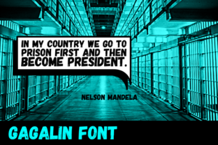 Gagalin: A Bold Comic Display Font with Character