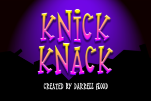 Knick Knack: A Practical Look at Darrell Flood’s Whacky Display Font for Comic and Cartoon Work
