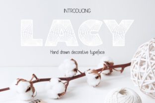 Lacy Decorative Font: Elegance for Every Project