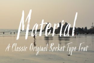 Material Regular: The Grunge Typeface That Breaks Every Rule and Makes Your Designs Unforgettable