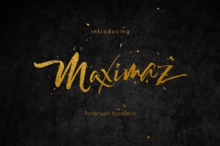 Maximaz: A Handwritten Font That Brings Passion to Every Project