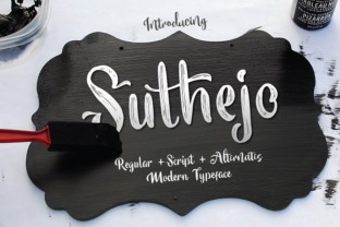 Suthejo: A Stunning Script Font That Brings Elegance to Every Design