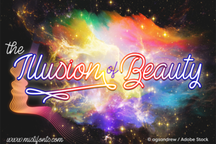 The Illusion of Beauty: A Monoline Script Font for Modern Design