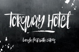 Torquay Hotel: A Handcrafted Font Worth Examining
