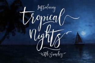 Tropical Nights: How a Handcrafted Font Is Reshaping Visual Storytelling for Modern Creators