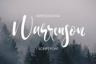 Warrenson: A Handcrafted Font That Finds Its Place in Real Projects