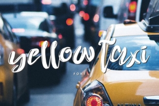 Why Yellow Taxi Is the Handcrafted Font Redefining Digital Brand Authenticity